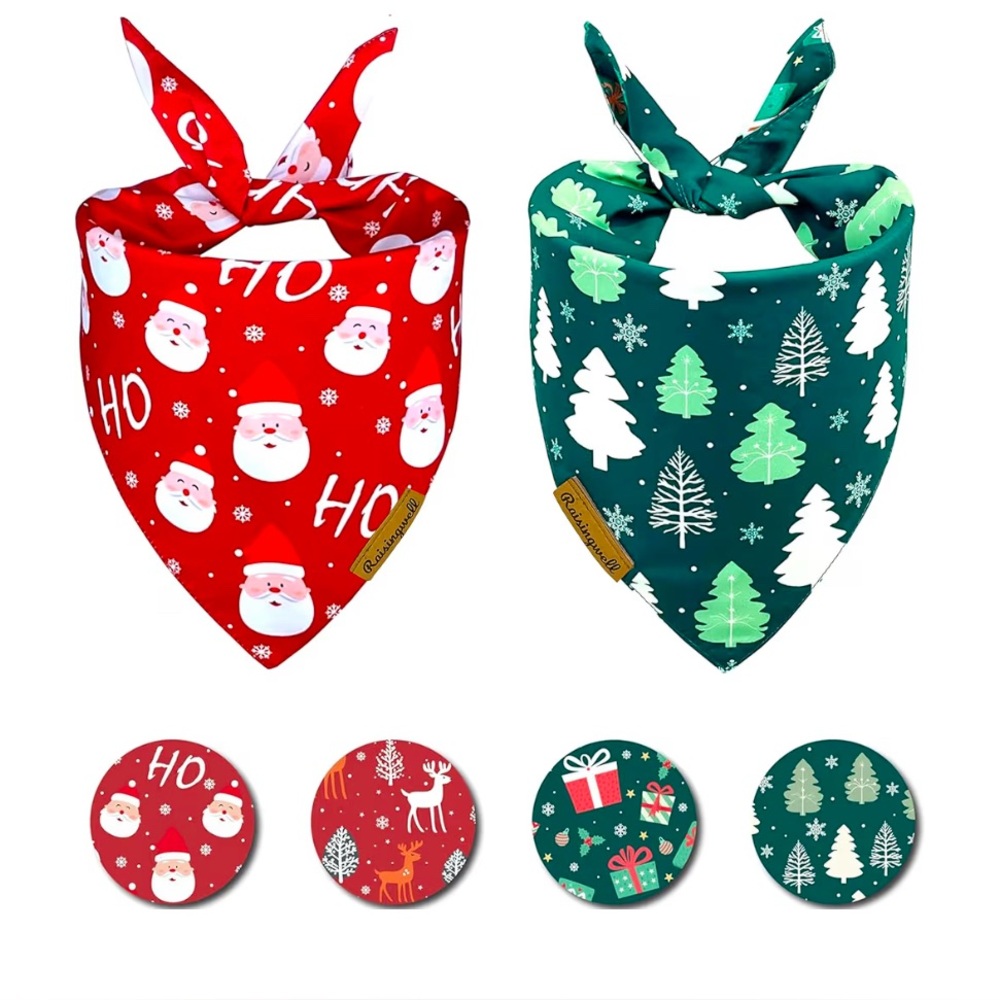 Raisingwell Christmas Dog Reversible Set